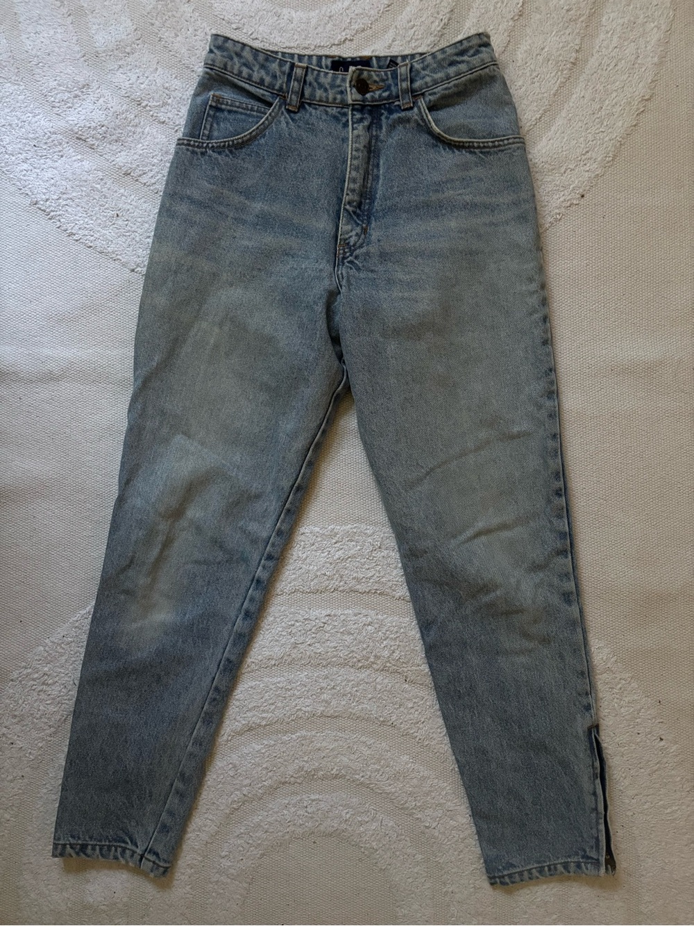 Vintage GAP Denim Jeans with zip up ankles